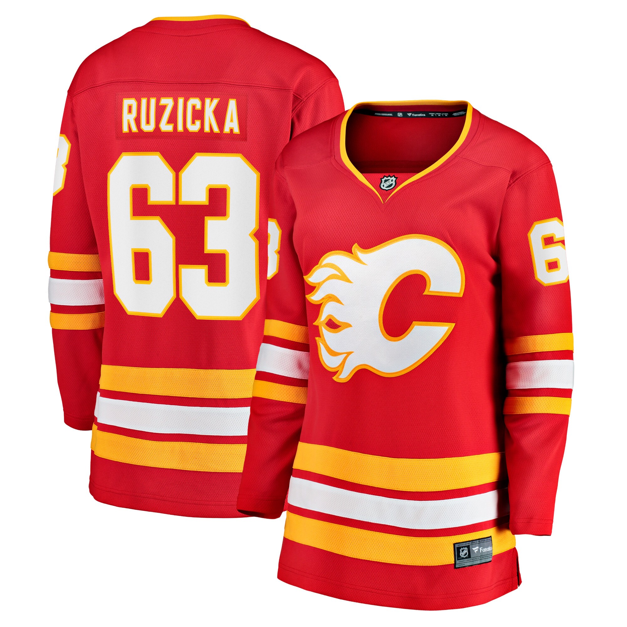 Adam Ruzicka Calgary Flames Fanatics Women’s Home Breakaway  Jersey – Red mysite