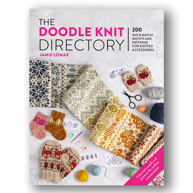 【200 Mix & Match Designs】Knit Directory Book