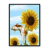 Sunflower Cat -11CT Stamped Cross Stitch Kit(36*46cm)