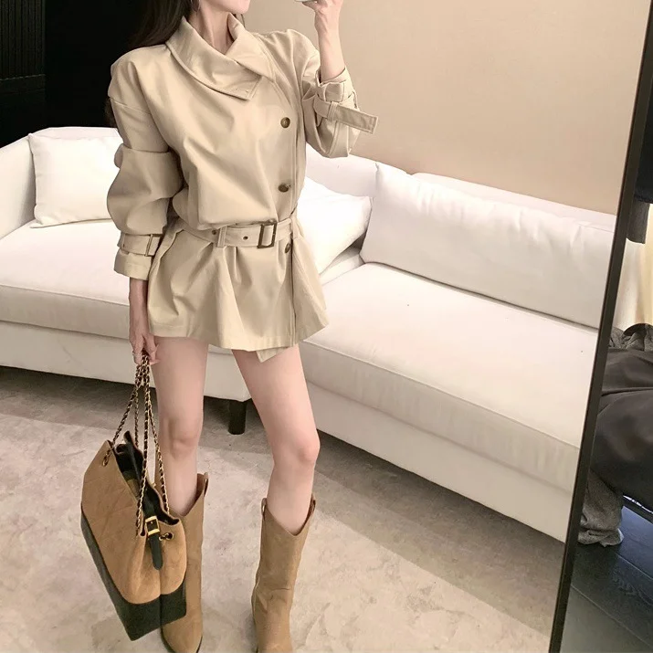 Sdrawing Sdrawing Winter New Fashion Casual Super Fire Age Reduction Ribs Simple Collar Pink Cotton Vest Woman