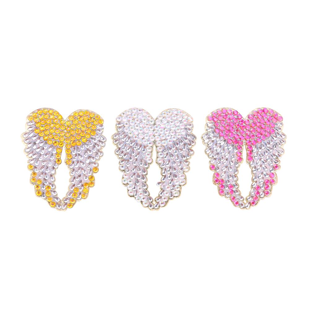 

3pcs Wings Brooch-DIY Creative Diamond Fashion Accessories, 501 Original