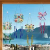 4Pcs Acrylic Dragonfly Wind Chime Double Sided - 5D DIY Craft Pendant