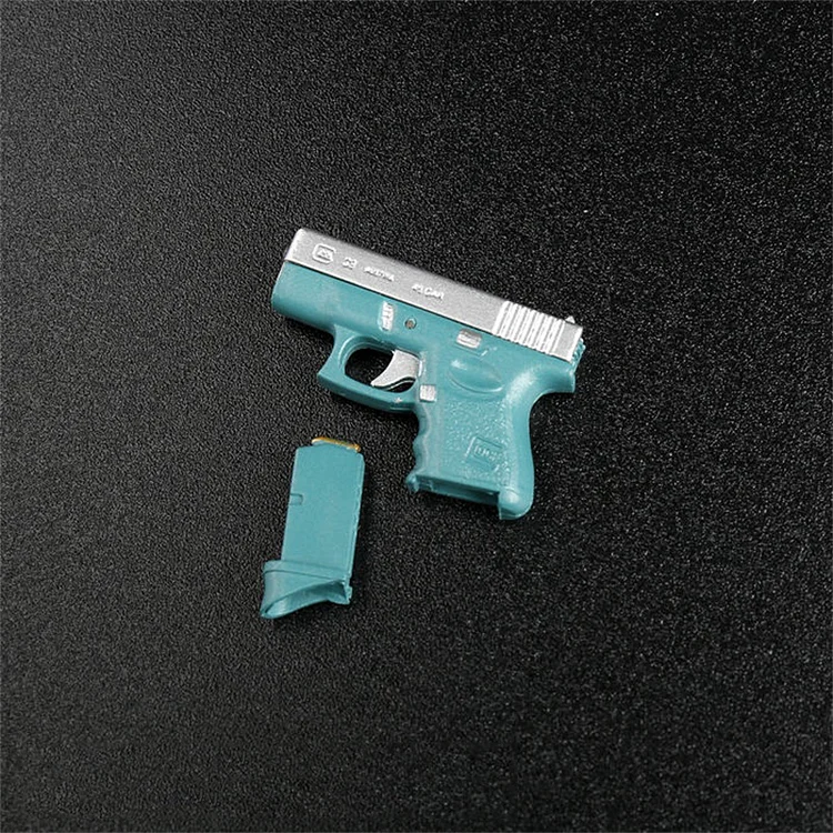 Best Sell 1/6 Scale Pistol Gun AS064 Black Widow Glock G20 Model Two-color For 12" Soldier Figures-aliexpress