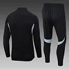 2025 Germany Half-Pull Training Suit Black Jersey Set