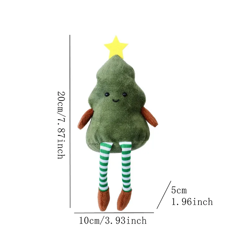New Christmas tree five-pointed star plush toy VOCOSI VOCOSI