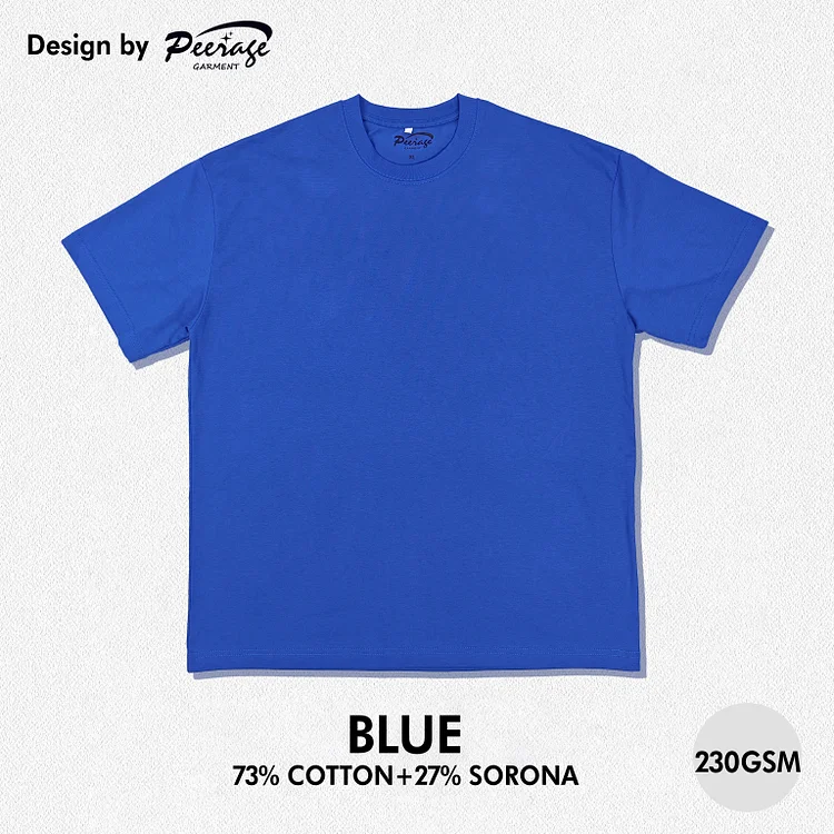 230GSM 73% Cotton + 27% Sorona Regular Fit T-shirt DBT001