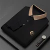 2022 New Men's Fashion Business POLO Shirts