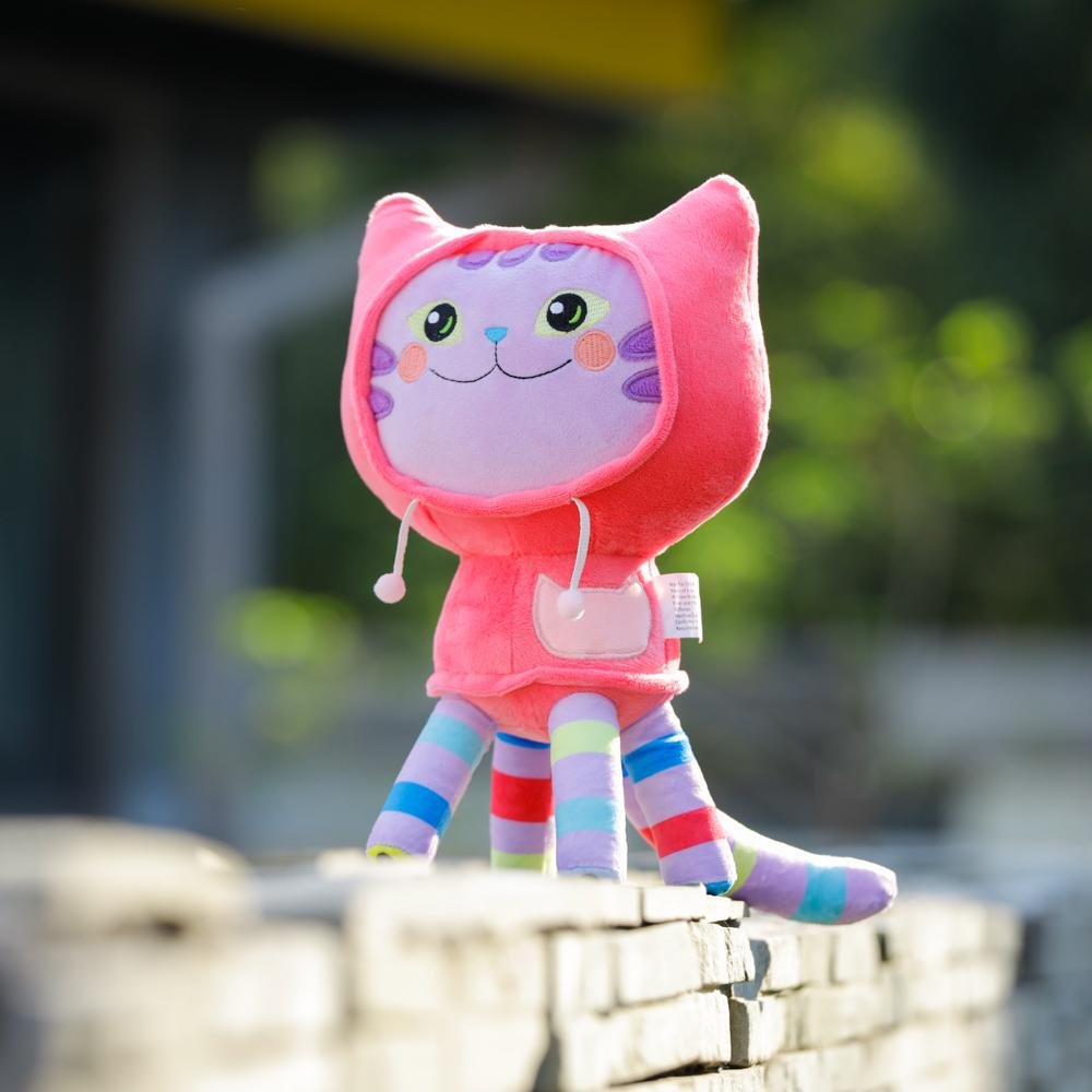 Gabby's Dollhouse DJ Catnip Cat Plush Toy Soft Stuffed Doll Holiday Gifts