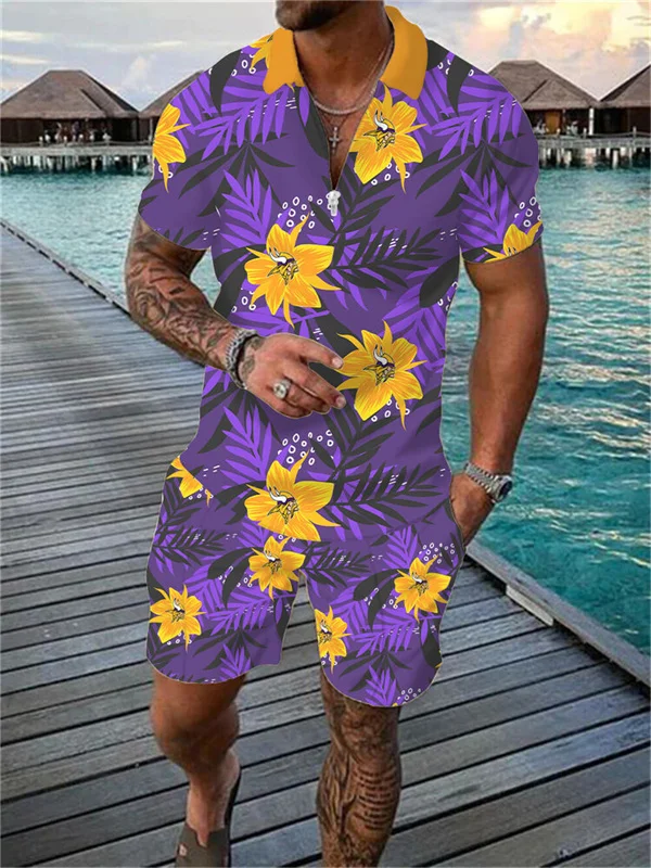 Minnesota Vikings
Limited Edition Polo Shirt And Shorts Two-Piece Suits