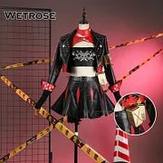 [Wetrose] Pre-Order SR Burnice Whita Zenless Zone Zero Cosplay Costume Wig Full Set