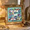 Butterfly Flower F 5D Partial Drill DIY Diamond Painting Kit 30*30cm