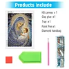 Lady 5d DIY Sonderform Teilbohrer Diamond Painting Sets Wohnkultur 30x40cm