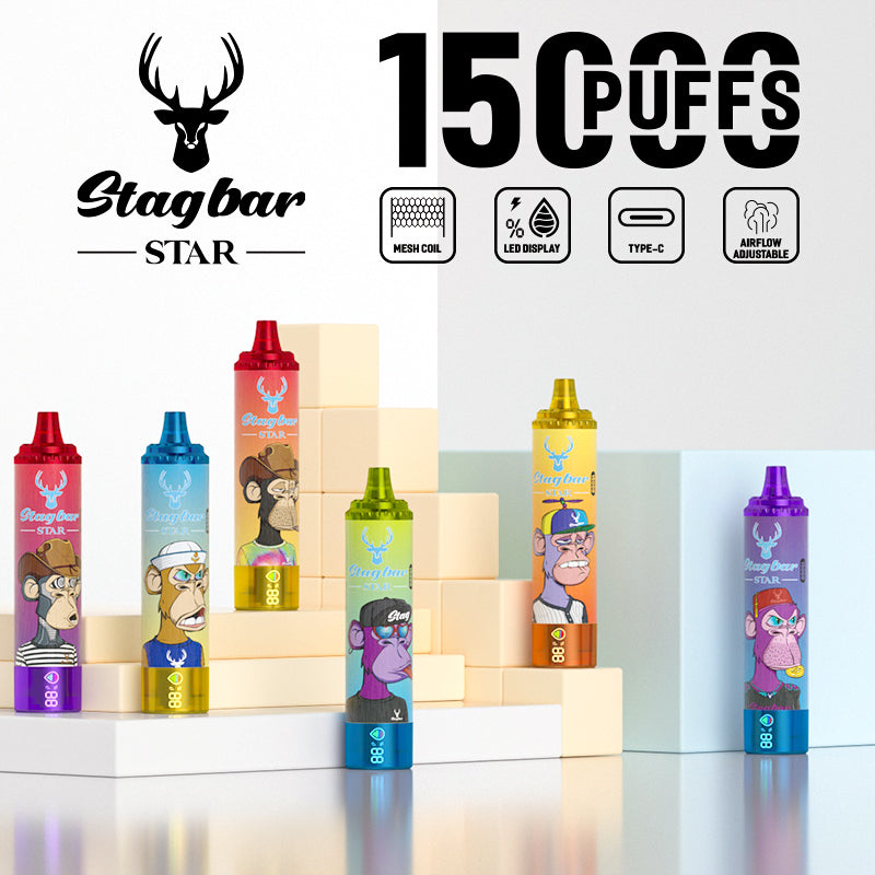 Stagbar Star 15000 Puffs Disposable Vape Wholesale Stagbar CTYVape
