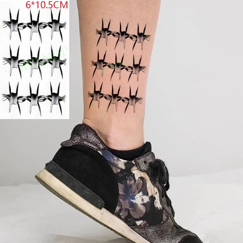 Waterproof Temporary Tattoo Sticker Small Cute Flower Plant Body Art Flash Tatoo Fake Tatto for Women Men