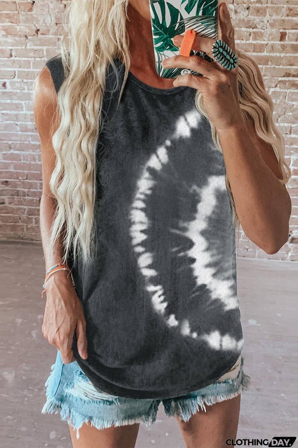 Tie-dye Tank Top