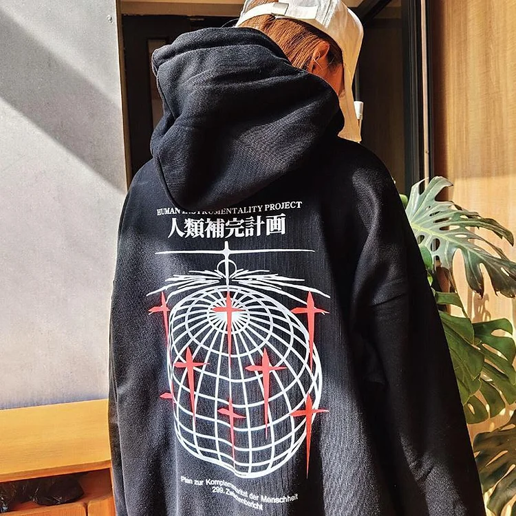 Pure Cotton Evangelion Human Instrumentality Project Anime Hoodie weebmemes