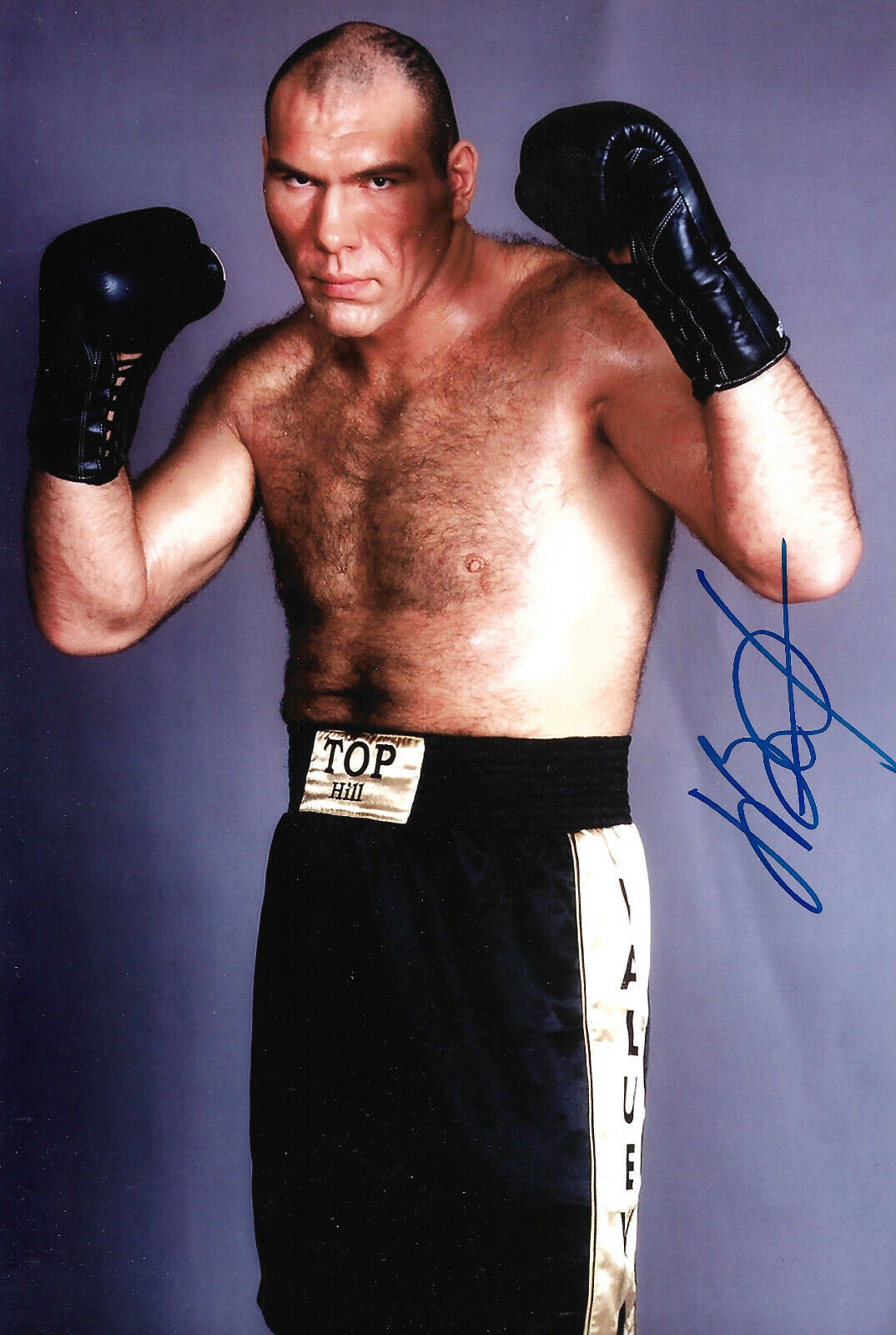 Nikolai Valuev signed 8x12 inch Photo Poster painting autograph