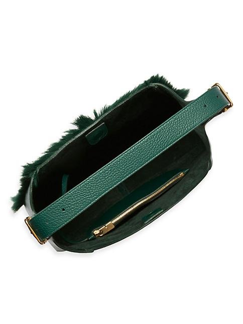Burberry Medium Chess Goat Hair Shoulder Bag 5 out of 5 Customer Rating