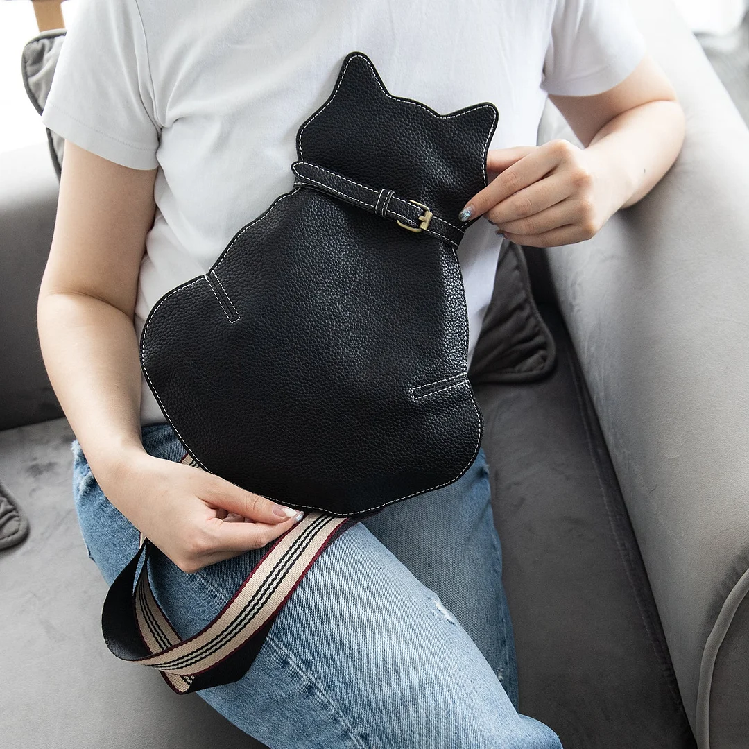 Cat Messenger Bag