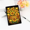 DIY Flower Diamond Painting Journals Notebooks 50 Pages A5 No Lines Special Shaped Diamond Art Kits for Beginners Craft Lovers and Artists (Sunflower)