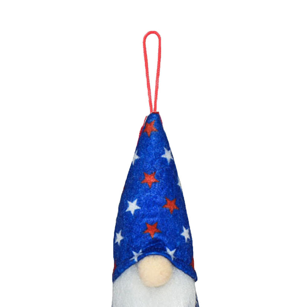 

Hanging Gnome Doll Ornaments Faceless Plush Dolls Independence Day Decor, 501 Original