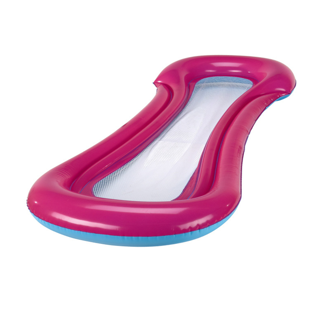 

Inflatable Floating Bed Row Air Mattress Water Hammock Beach Water Lounger, 501 Original