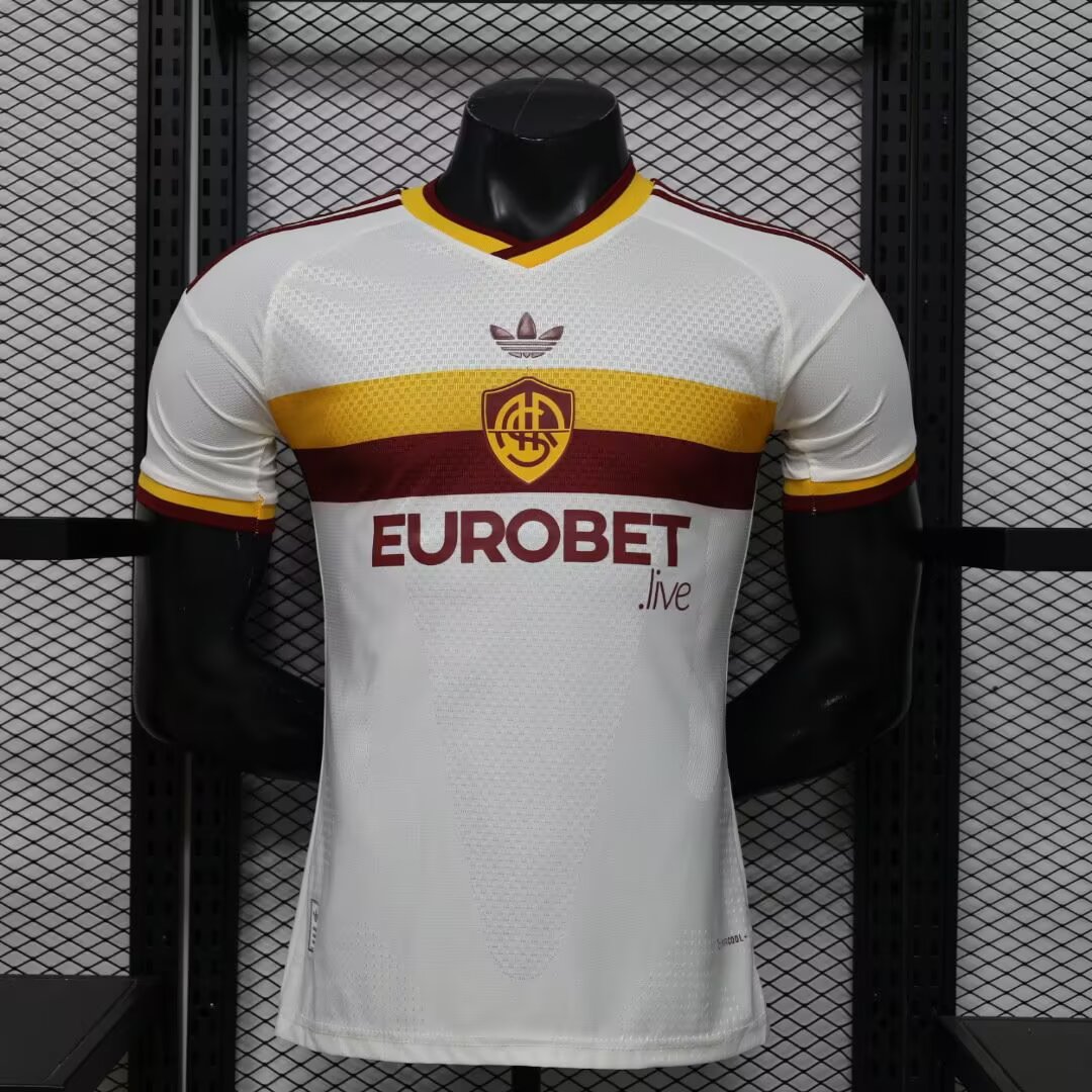 2026/2027 Player Version Roma Away Football Jersey 1:1 Thai Quality（The player version jersey is a bit tight, please pay attention to the size selection）