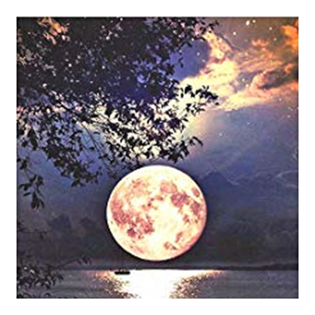 

Moon Tree - 11CT Stamped Cross Stitch - 40*40CM, 501 Original
