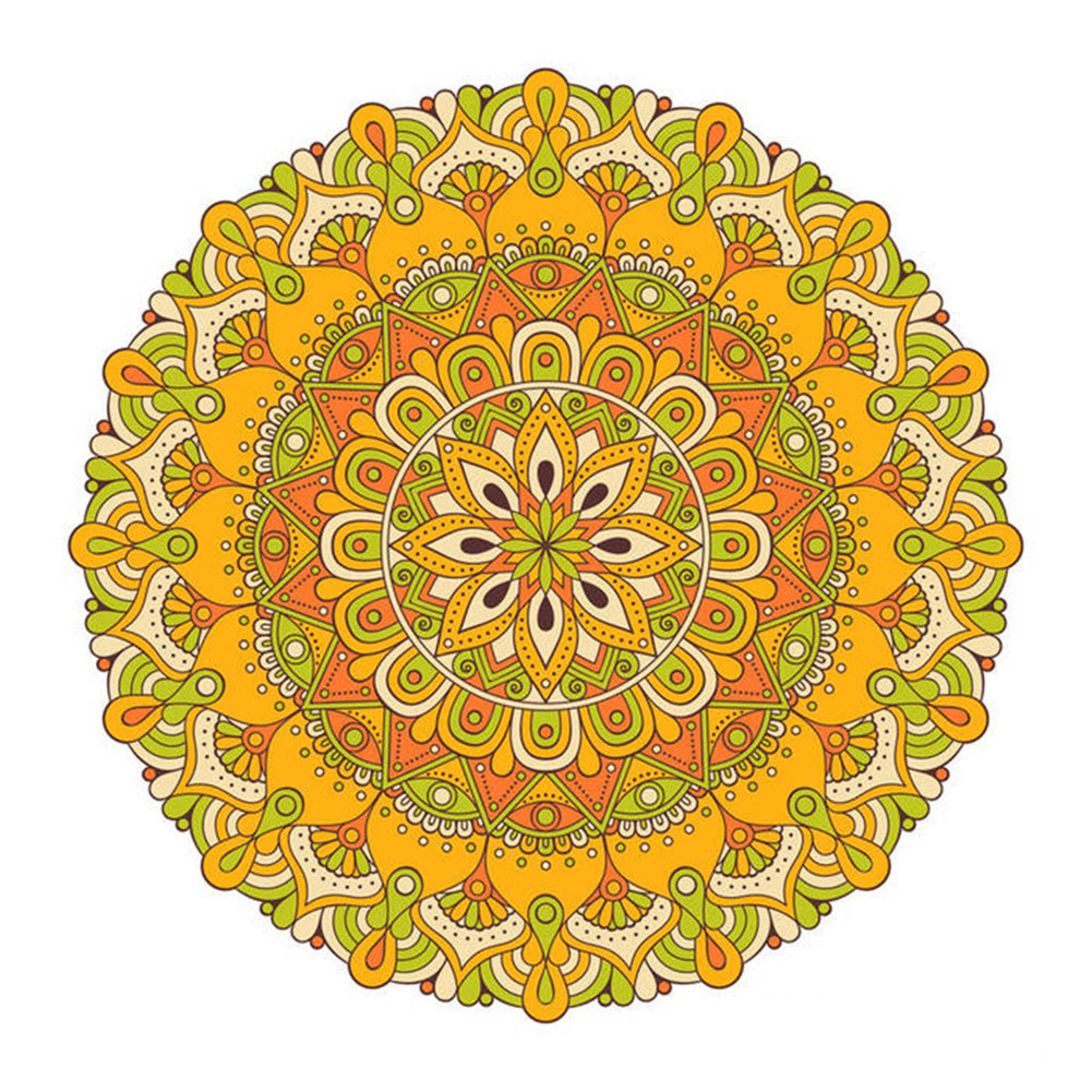 

Mandala Pattern - Special Shaped Diamond Painting - 30*30CM, 501 Original