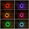 Iron Hollowed-out Solar Lantern Light Waterproof Solar-powered Atmosphere Lights Dustproof Decorative Mandalas Light for Courtyard Garden Corridor Balcony