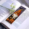 Gnome Seasons-14CT Stamped Cross Stitch Bookmark Single-Sided 20x30cm