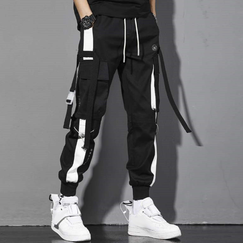 ribbon jogger pants