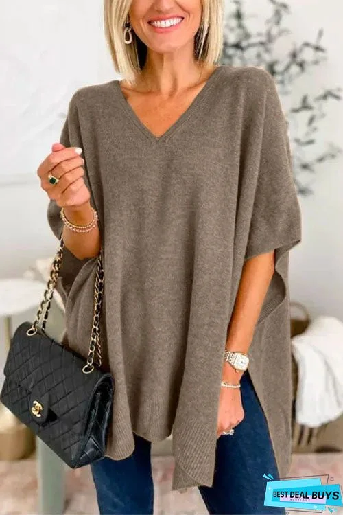 Acrylic Shift Casual Paneled Shirts & Tops