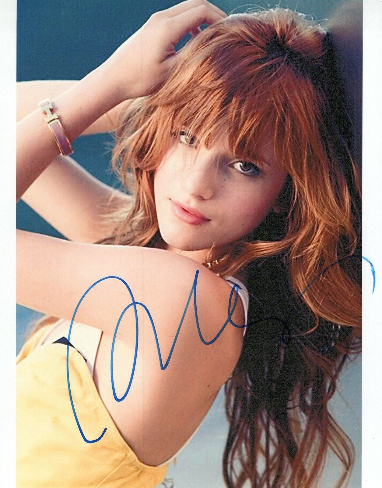 Bella Thorne glamour shot autographed Photo Poster painting signed 8x10 #31