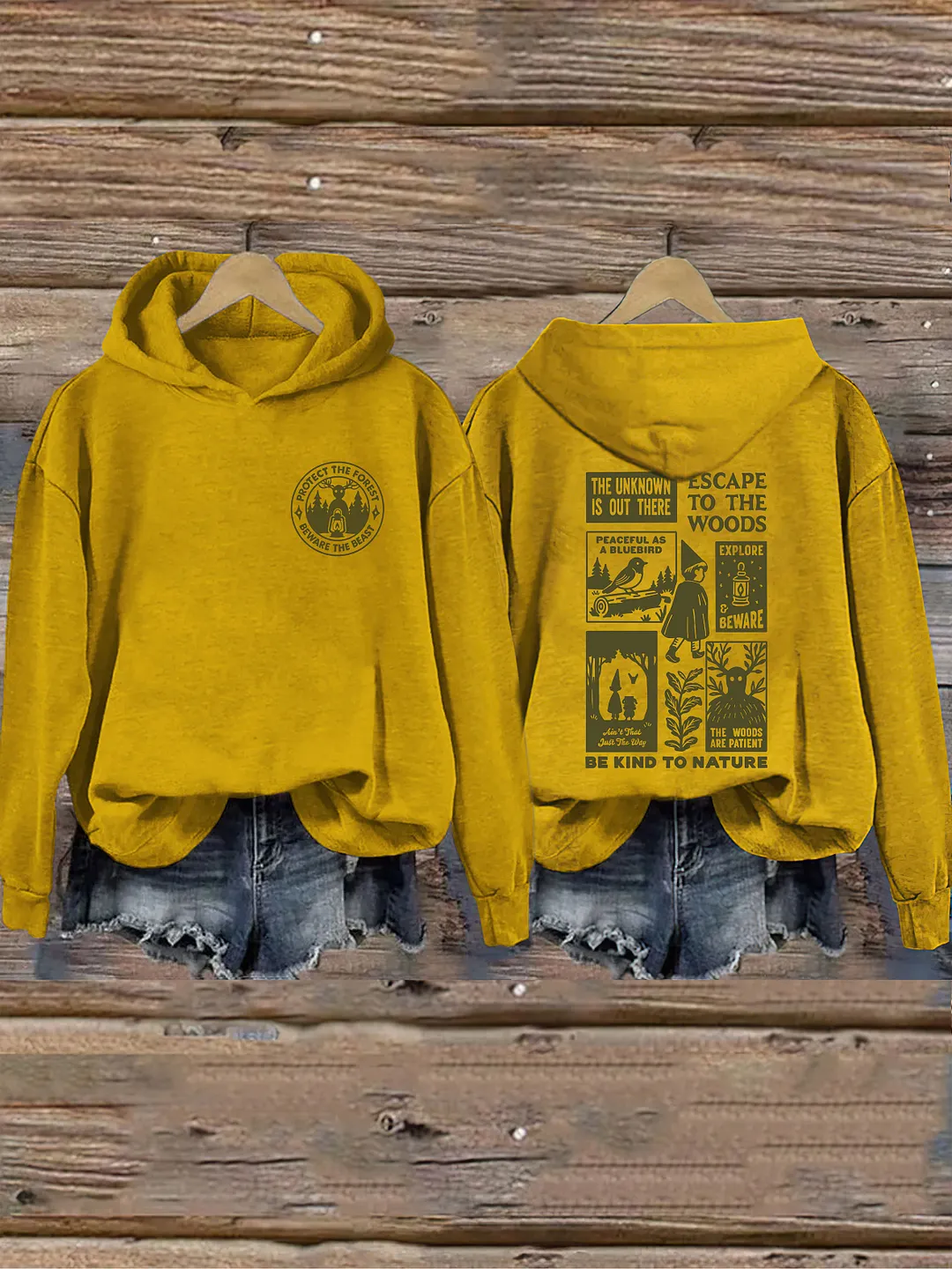 Escape To The Woods Hoodie