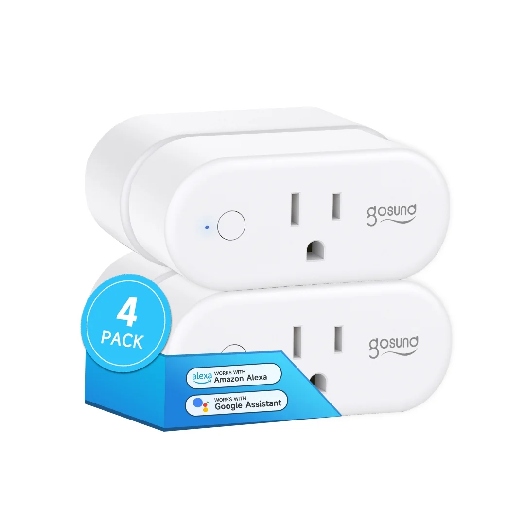 Gosund Smart Wifi Plug 15A WP6,4-pack