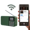 Portable DAB+ Digital Radio Bluetooth-Compatible Solar/Rechargable FM Radio