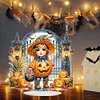 DIY Halloween Pumpkin Kid Diamond Painting Acrylic Tabletop Ornaments
