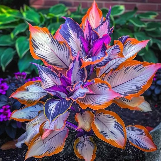🌈RARE MULTI-COLORED HOSTAS SEEDS