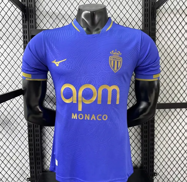 2025-26 Monaco Away Jersey - Player Edition