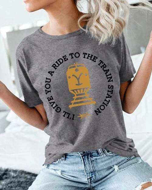 To The Train Station T-shirt