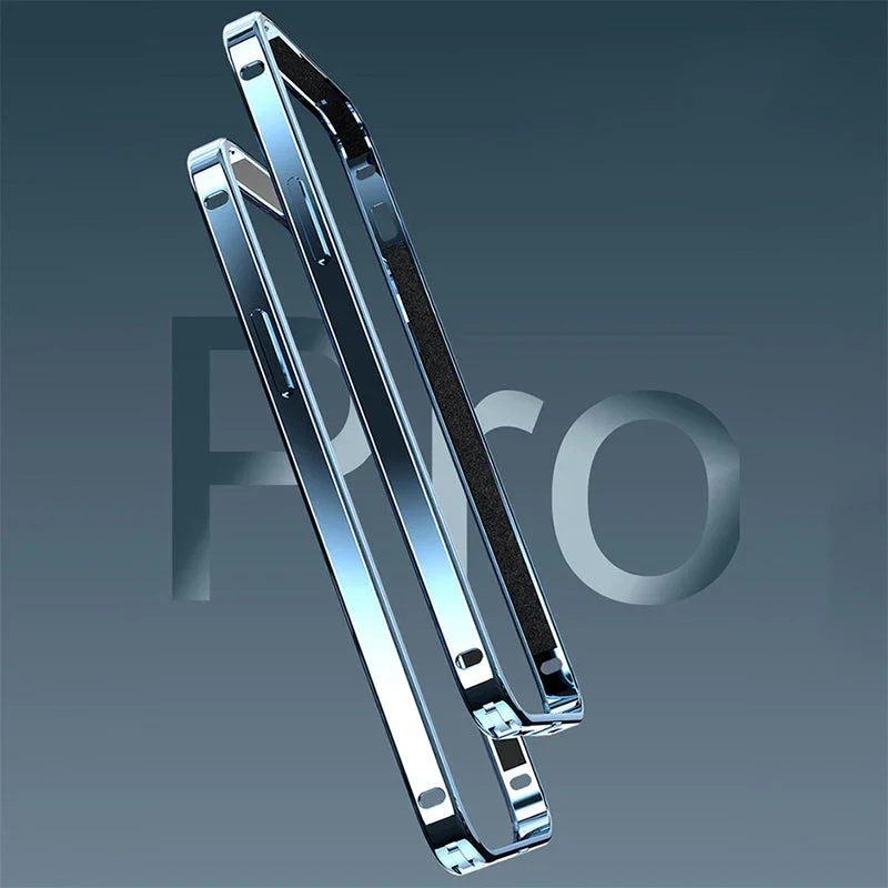 Metal Frame Apple Straight Edge Ultra-thin Protective Case