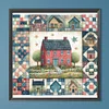 Diamond Painting-DIY Full Round Drill House(40*40CM)