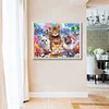 (5 Sizes)Cat-Full Square Diamond Painting