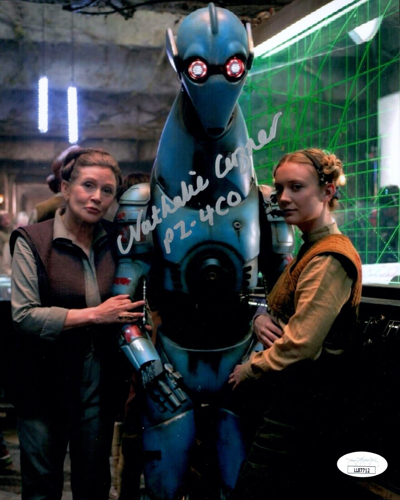 NATHALIE CUZNER Signed PZ-4CO STAR WARS 8x10 Photo Poster painting Autograph JSA COA Cert