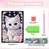 Carnet de bricolage chat fleur