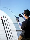 1.8M Fishing Rod 4 Section Rod Ultralight Spinning Casting Lure Fishing Rod