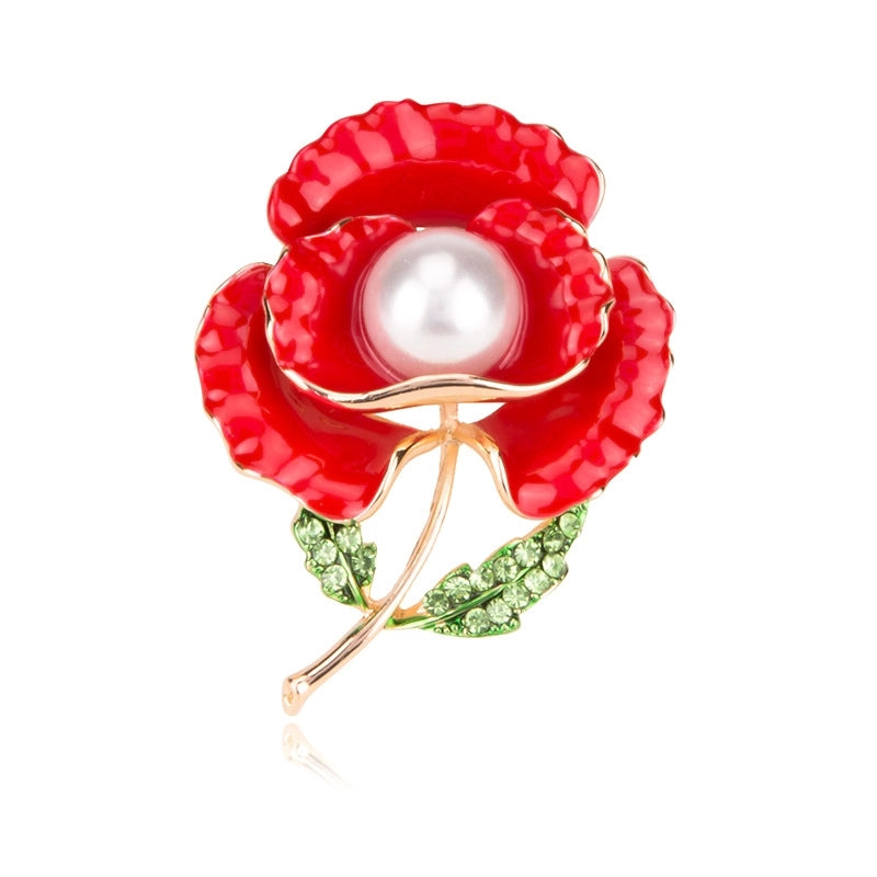 Korean Style Pin Flowers Alloy Women's Brooches