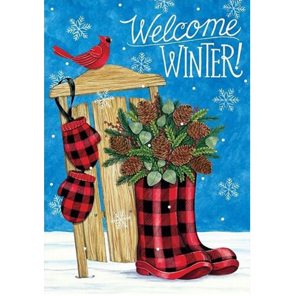 

Rain Boot - Round Drill Diamond Painting - 40*50CM, 501 Original