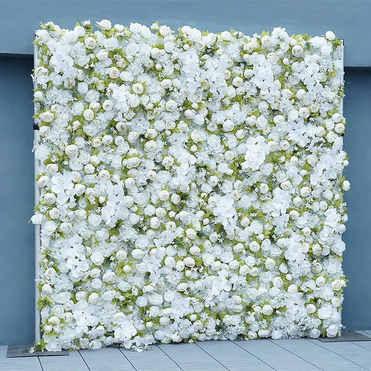 Wedding Backdrop Fabric 5D Flower Wall Arrangement A235 A7439